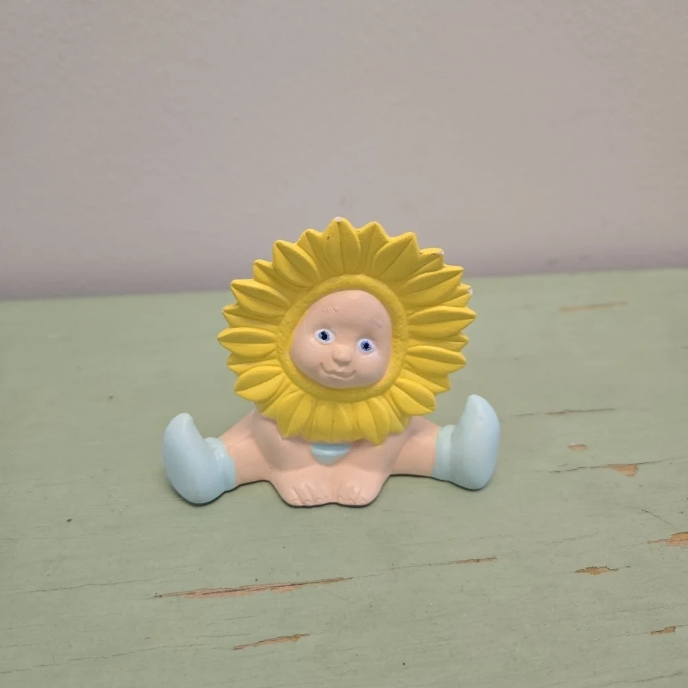 Sunflower Child Figurine Vintage